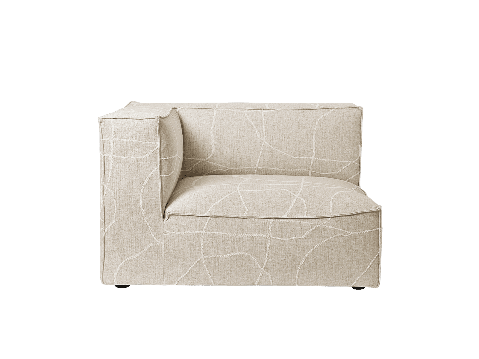 Ferm Living Catena Sofa Armrest Left S400 - Can Lis - Sand/Off-White