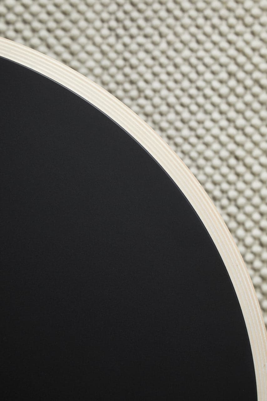 WOUD Soround coffee table - Black (Ø75xH44,50) — фото 3