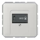 USB розетка для зарядки мобильных устройств тип C, 5-60W, Светло-серый, CD серия, Jung