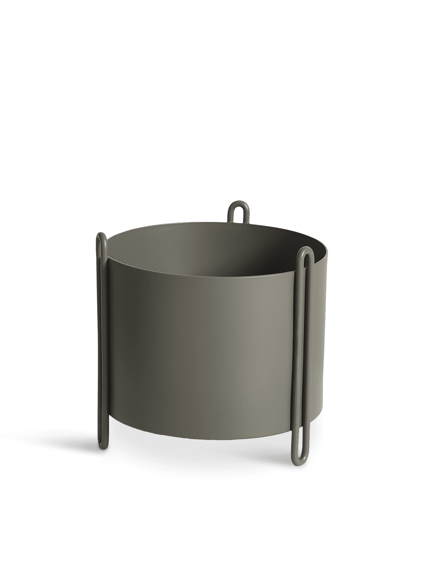 WOUD Pidestall planter (Small) - Taupe — фото 2