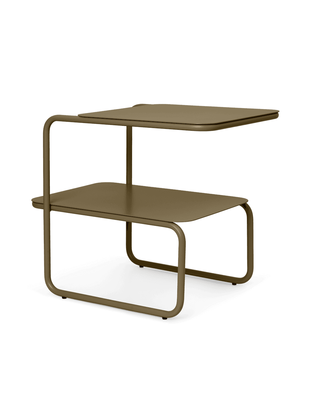 Ferm Living Level Side Table - Olive — фото 4