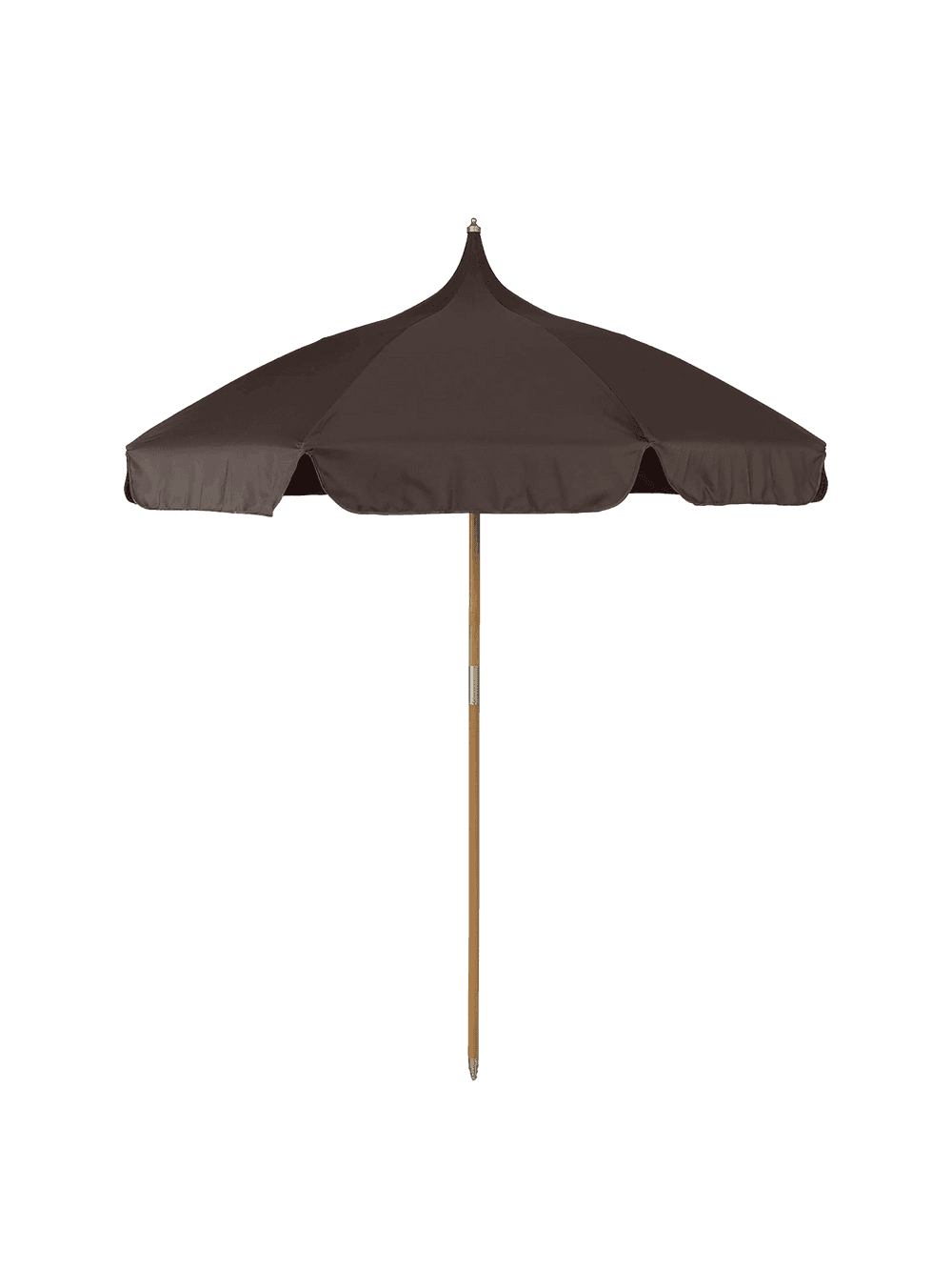 Ferm Living Lull Umbrella - Dark Chocolate — фото 2