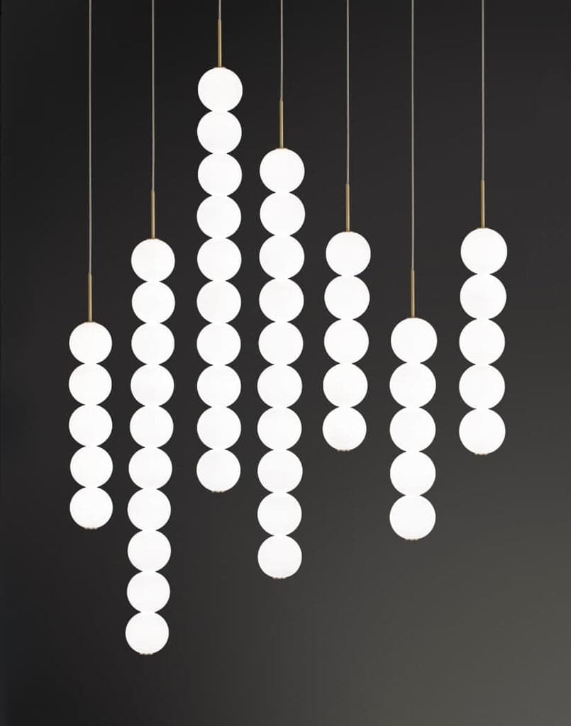 Terzani Abacus linear multi light pendant — фото 3