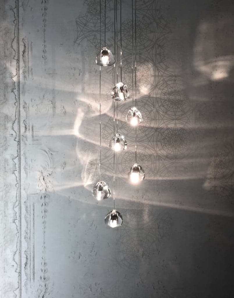 Terzani Mizu 7 light pendant — фото 6