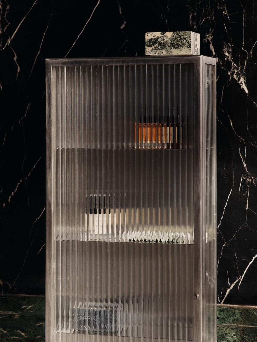Ferm Living Haze Wall Cabinet - Tall - Brushed Stainless Steel — фото 3