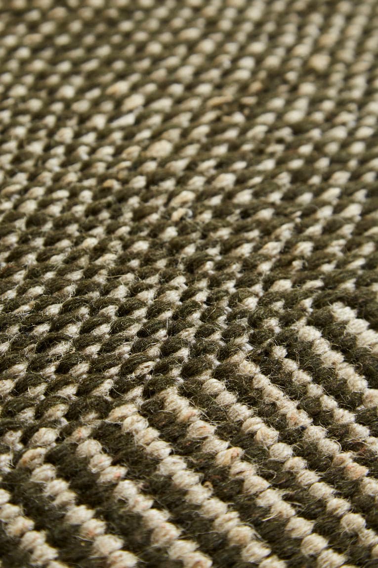 WOUD Rombo rug (90 X 140) - Moss green — фото 5