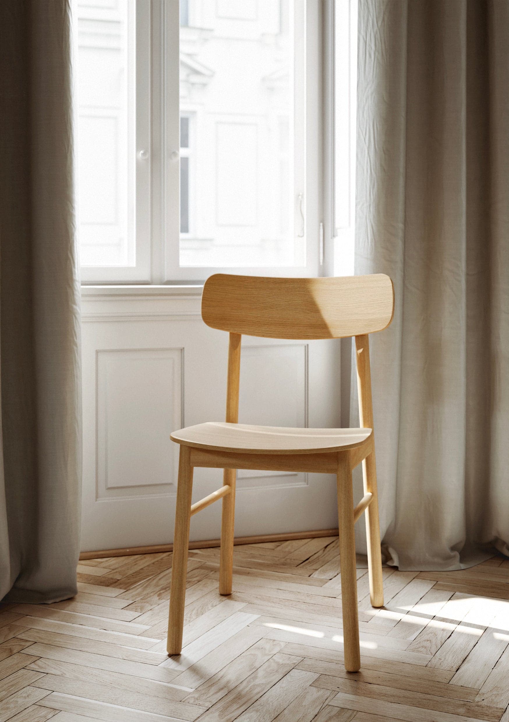 WOUD Soma dining chair - Oiled oak — фото 3