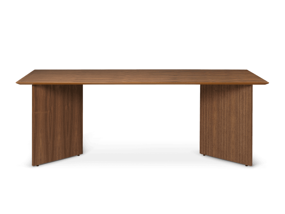 Ferm Living Mingle Table Top - Rectangular - Walnut Veneer — фото 3