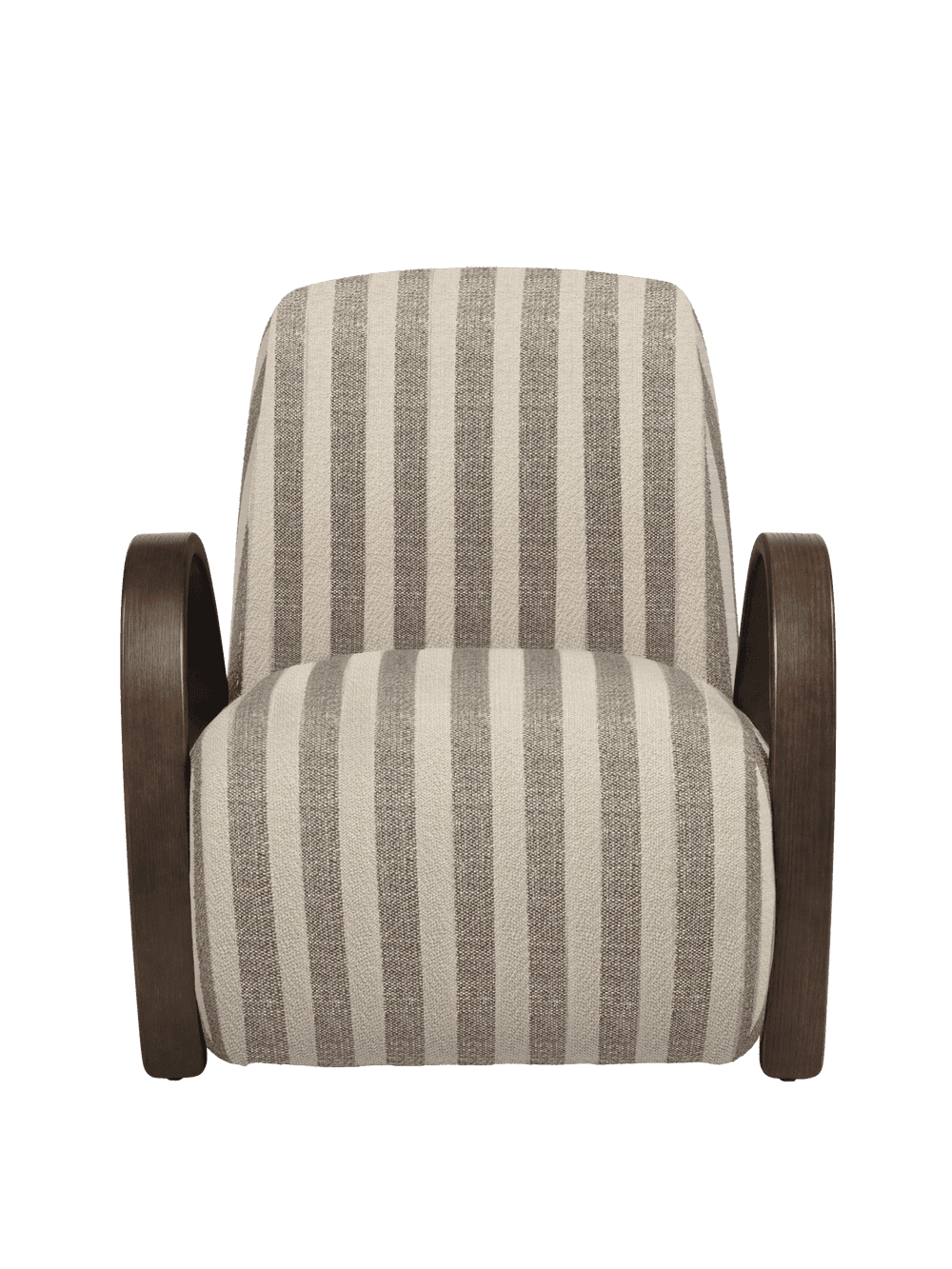 Ferm Living Buur Lounge Chair - Louisiana - Sand/Off-White — фото 3