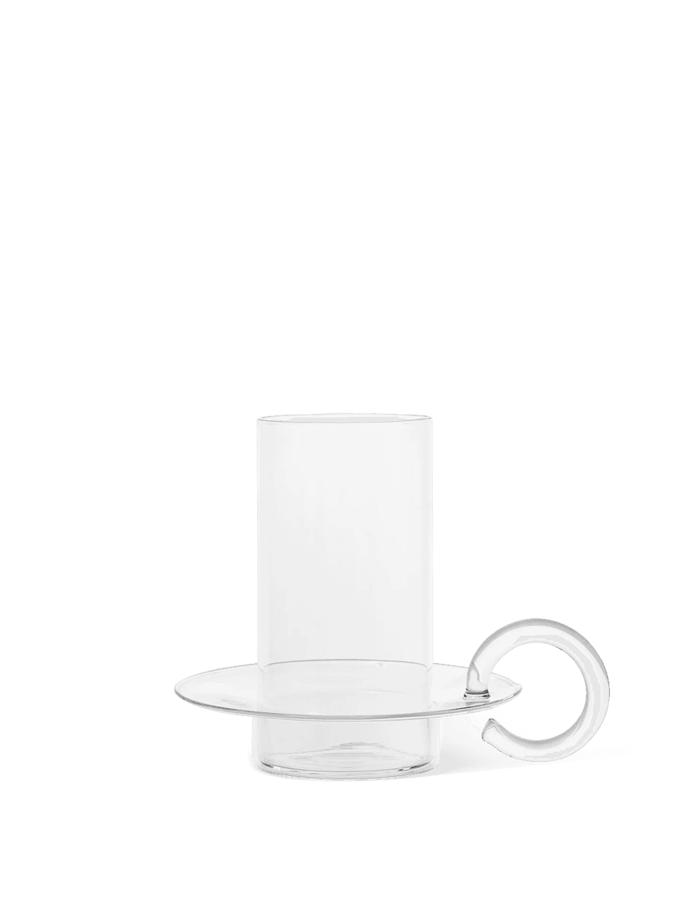 Ferm Living Luce Candle Holder - Clear — фото 2