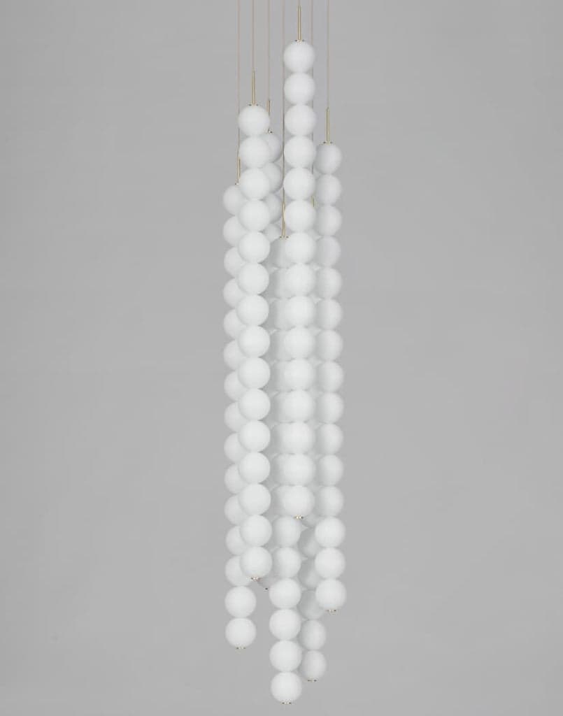 Terzani Abacus 7 round multi light pendant — фото 7