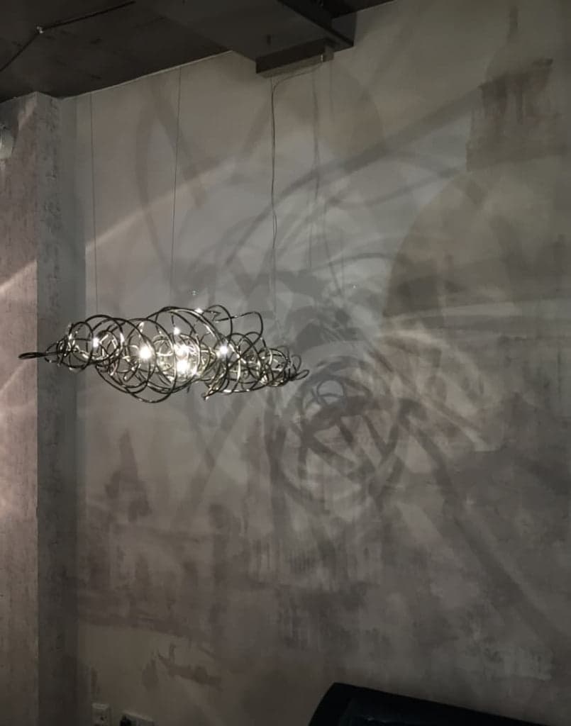 Terzani Doodle linear chandelier — фото 3