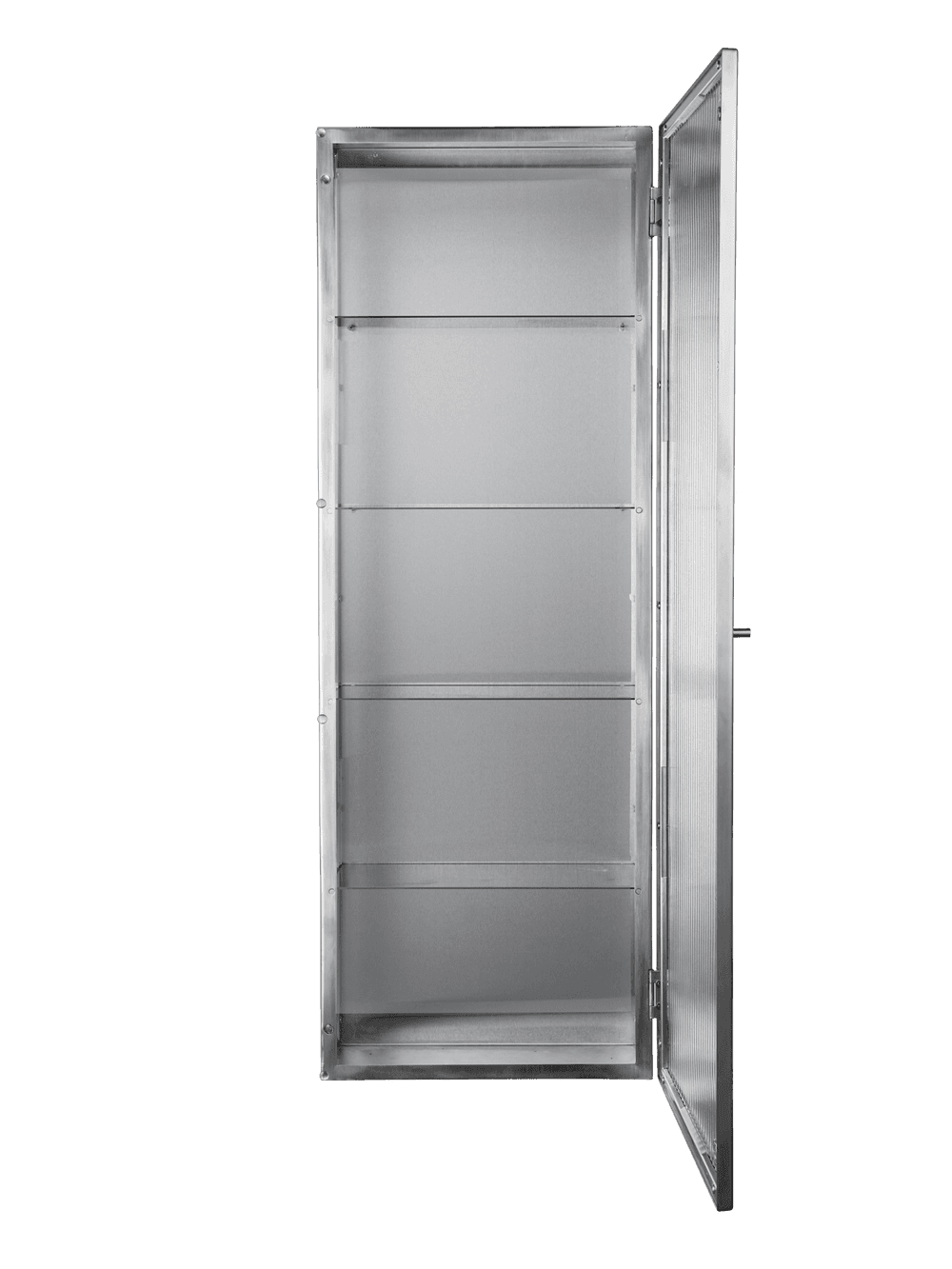 Ferm Living Haze Wall Cabinet - Tall - Brushed Stainless Steel — фото 8
