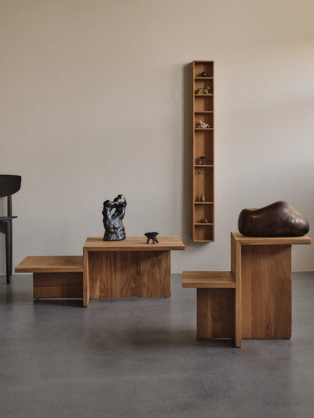 Ferm Living Distinct Side Table - Natural Oak — фото 3
