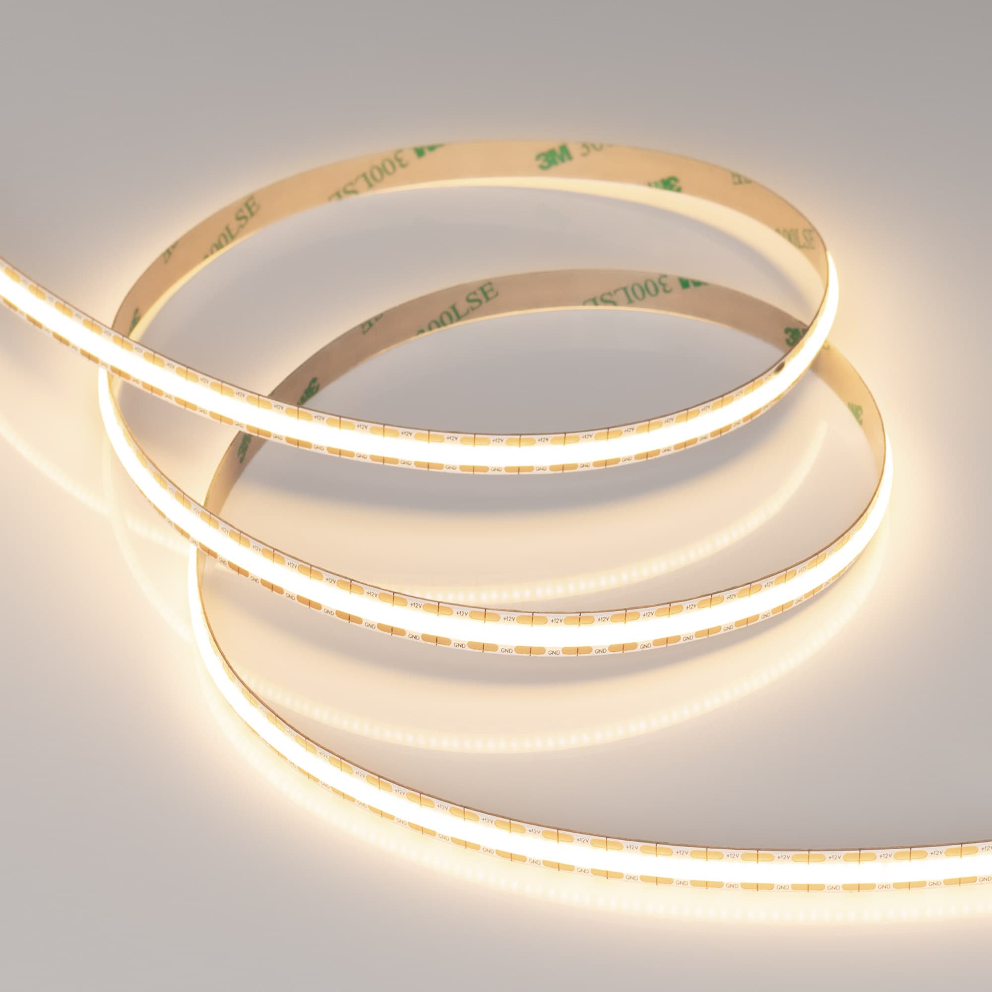 Светодиодная лента COB-X528-8mm 12V Warm3000 (11 W/m, IP20, CSP, 5m) (Arlight, -) 041794 — фото 3