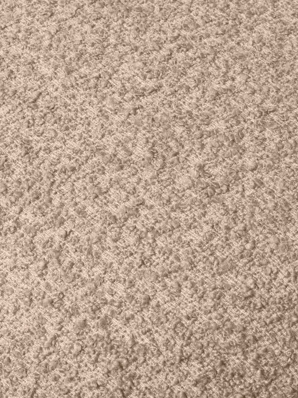 Ferm Living Rico Lounge Chair - Raw Bouclé - Natural — фото 3
