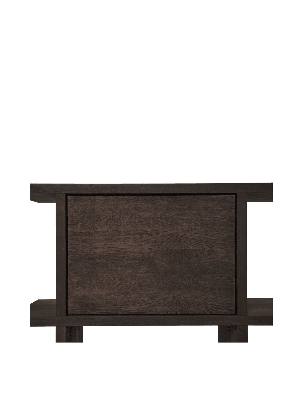 Ferm Living Kona Bookcase Cabinet Insert - Dark Stained Oak — фото 2