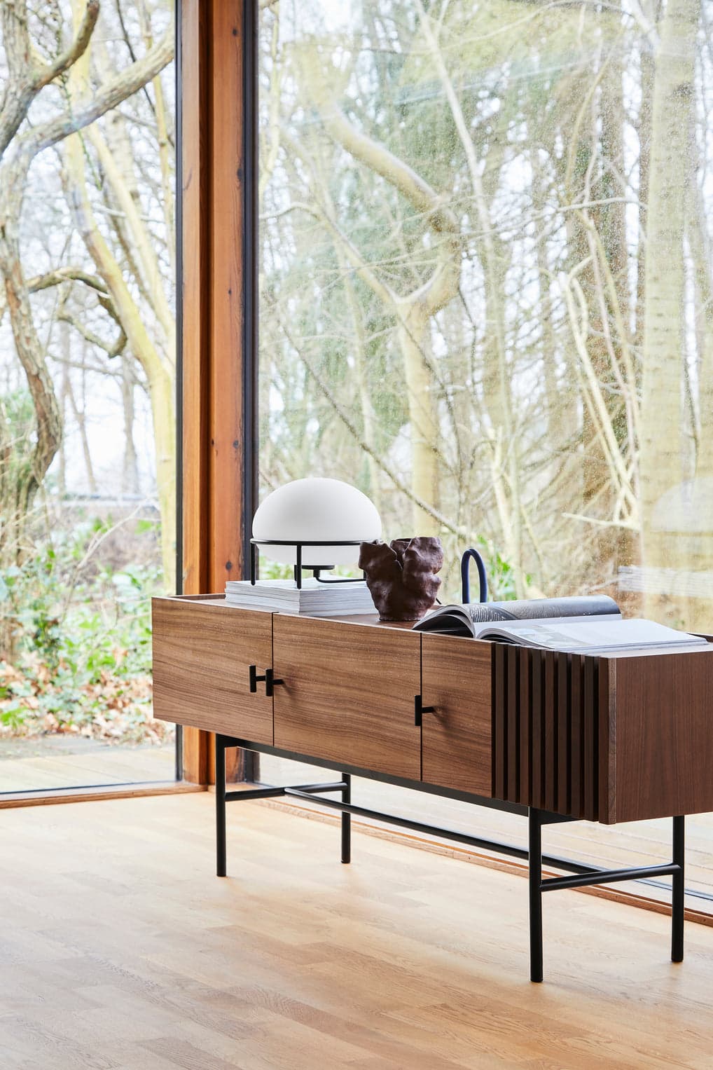 WOUD Array low sideboard (150 cm) - Walnut — фото 3