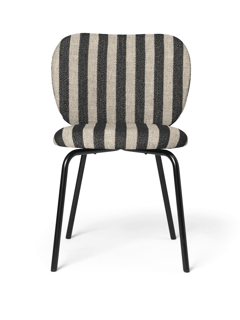 Ferm Living Rico Chair - Black - Louisiana - Sand/Black — фото 2