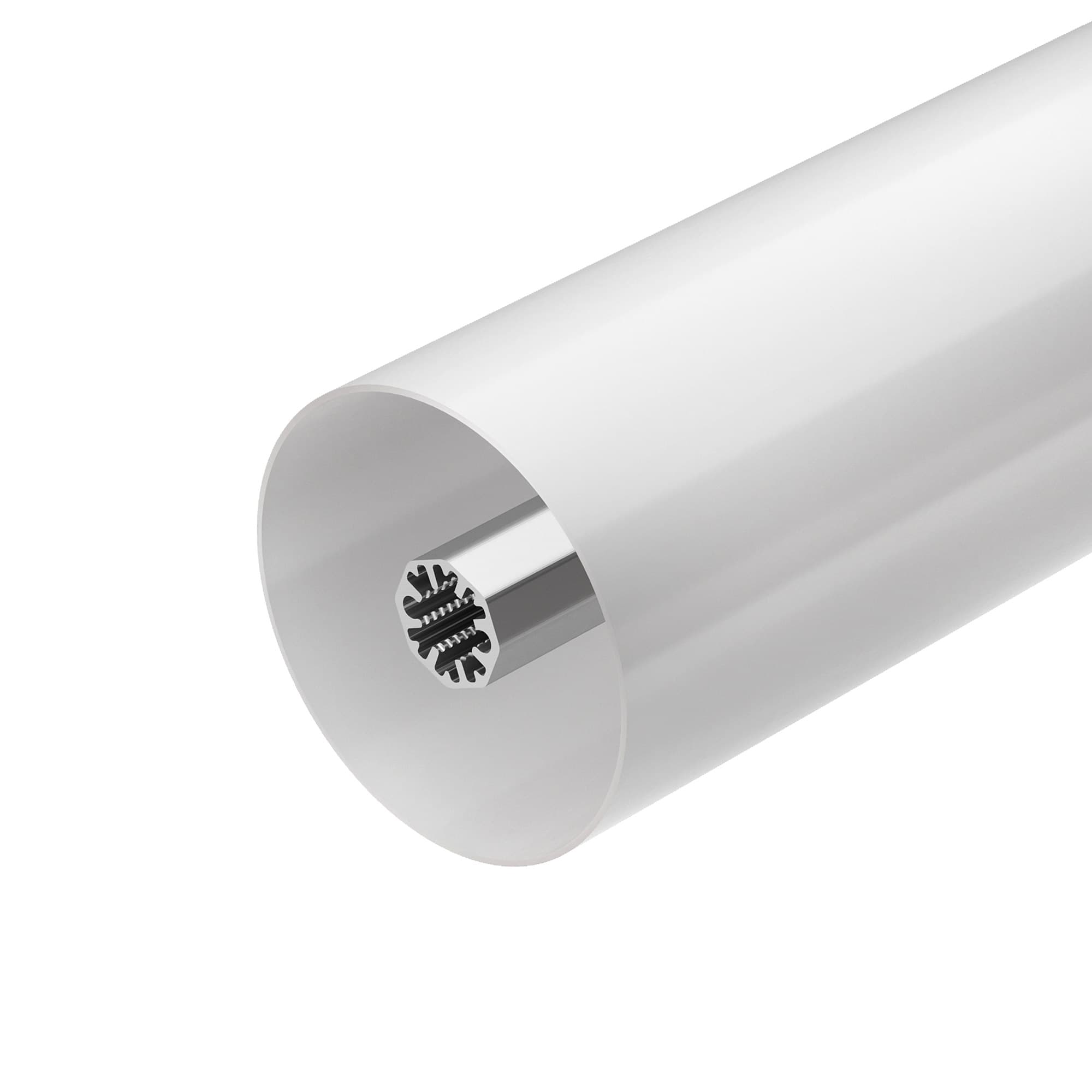 Профиль SL-ROUND-D70-360deg-2000 ANOD (Arlight, Алюминий) 037770