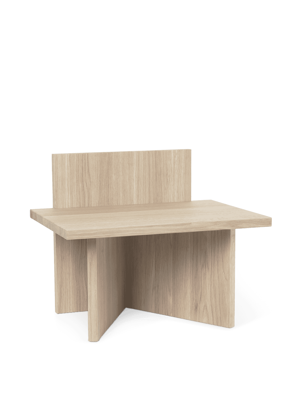 Ferm Living Oblique Stool - Oak — фото 2