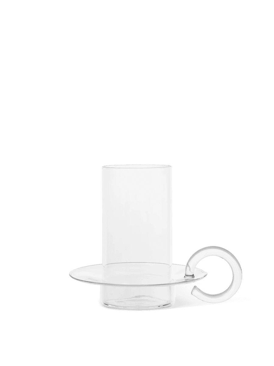 Ferm Living Luce Candle Holder - Clear