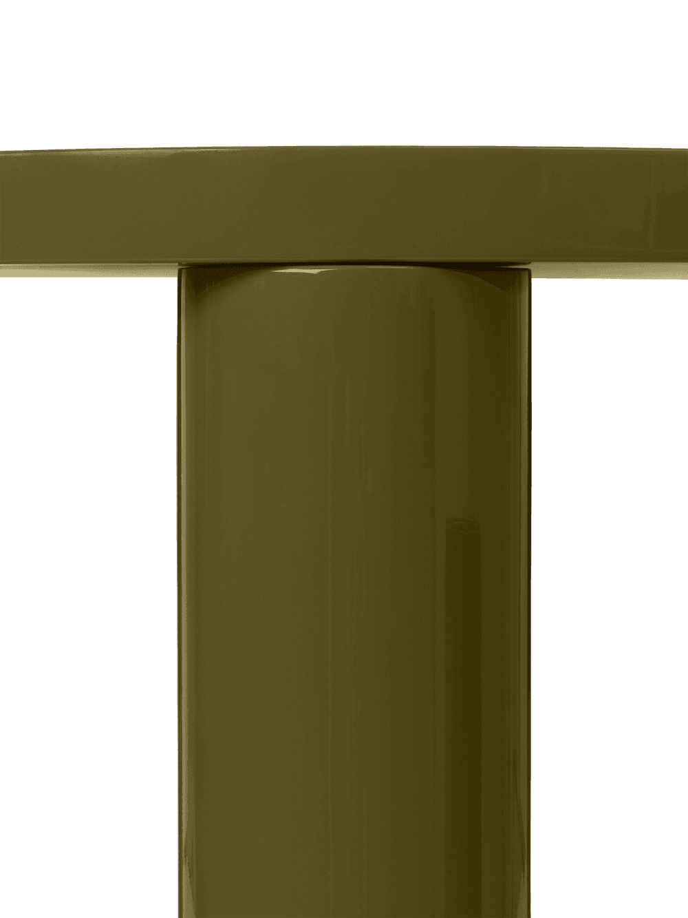 Ferm Living Post Coffee Table - Small - Olive — фото 4
