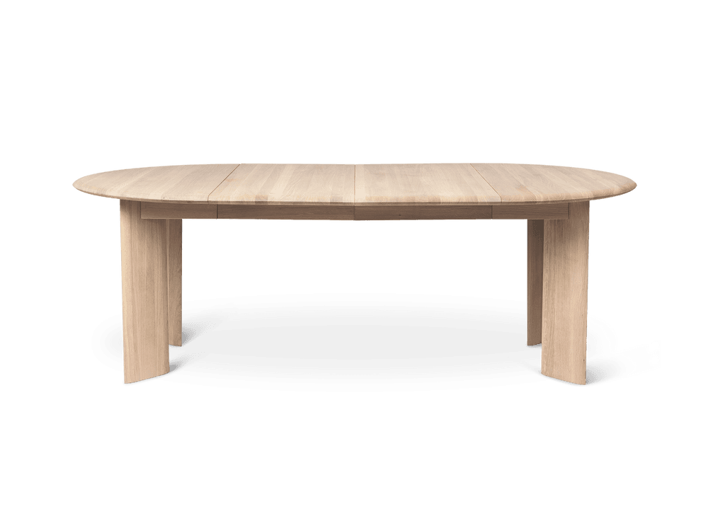Ferm Living Bevel Table - Extendable x 2 - White Oiled Oak — фото 4