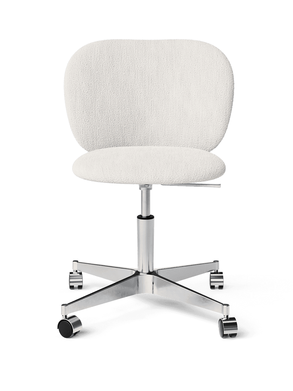 Ferm Living Rico Chair - Castors - Bouclé - Off-white — фото 2