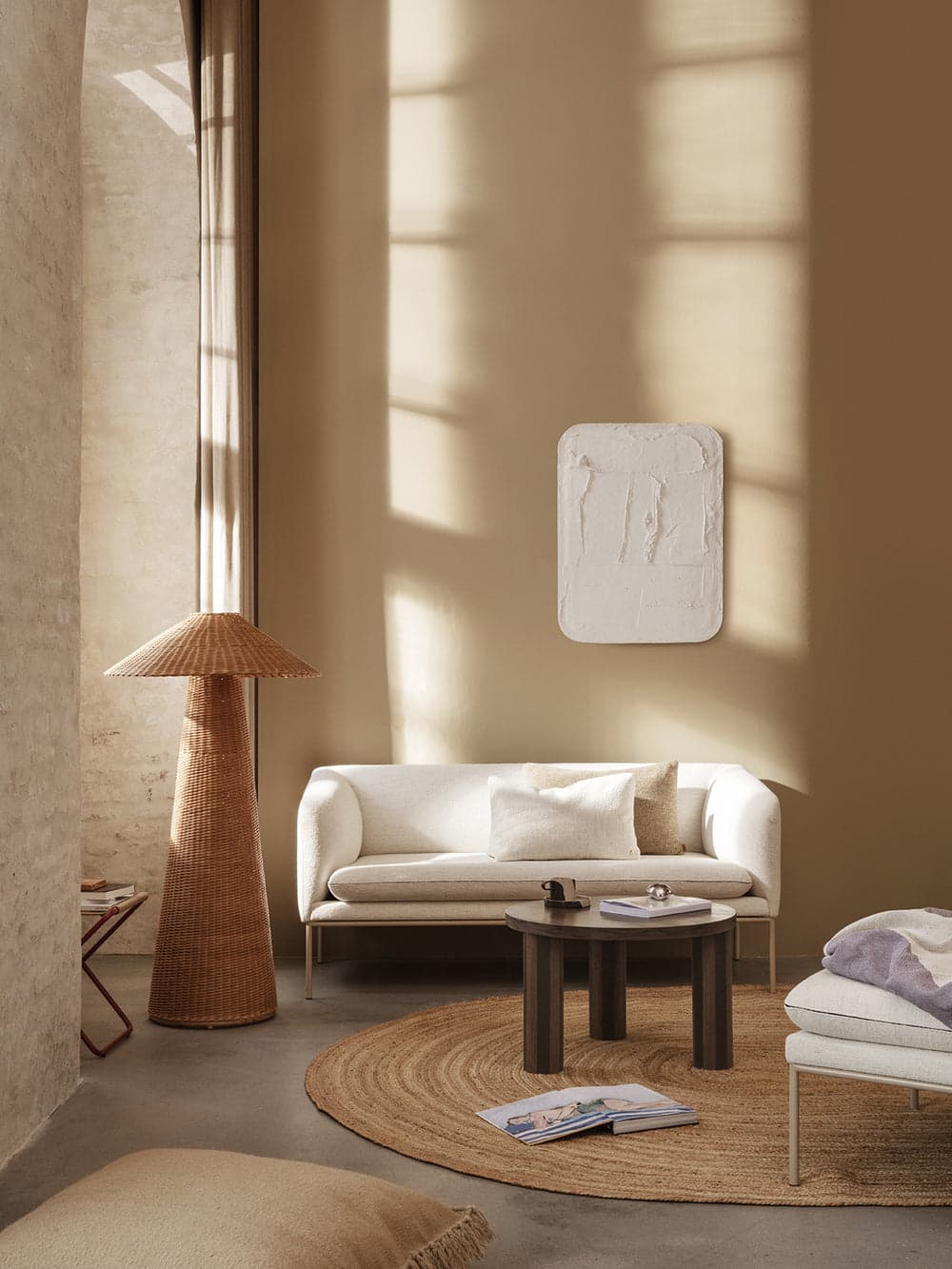 Ferm Living Eternal Round Jute Rug - Natural — фото 4