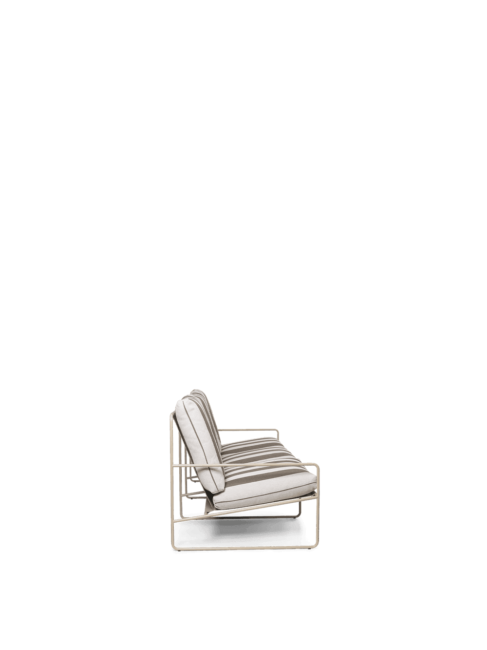 Ferm Living Desert 3-seater - Cashmere - Stripe - Chocolate — фото 6