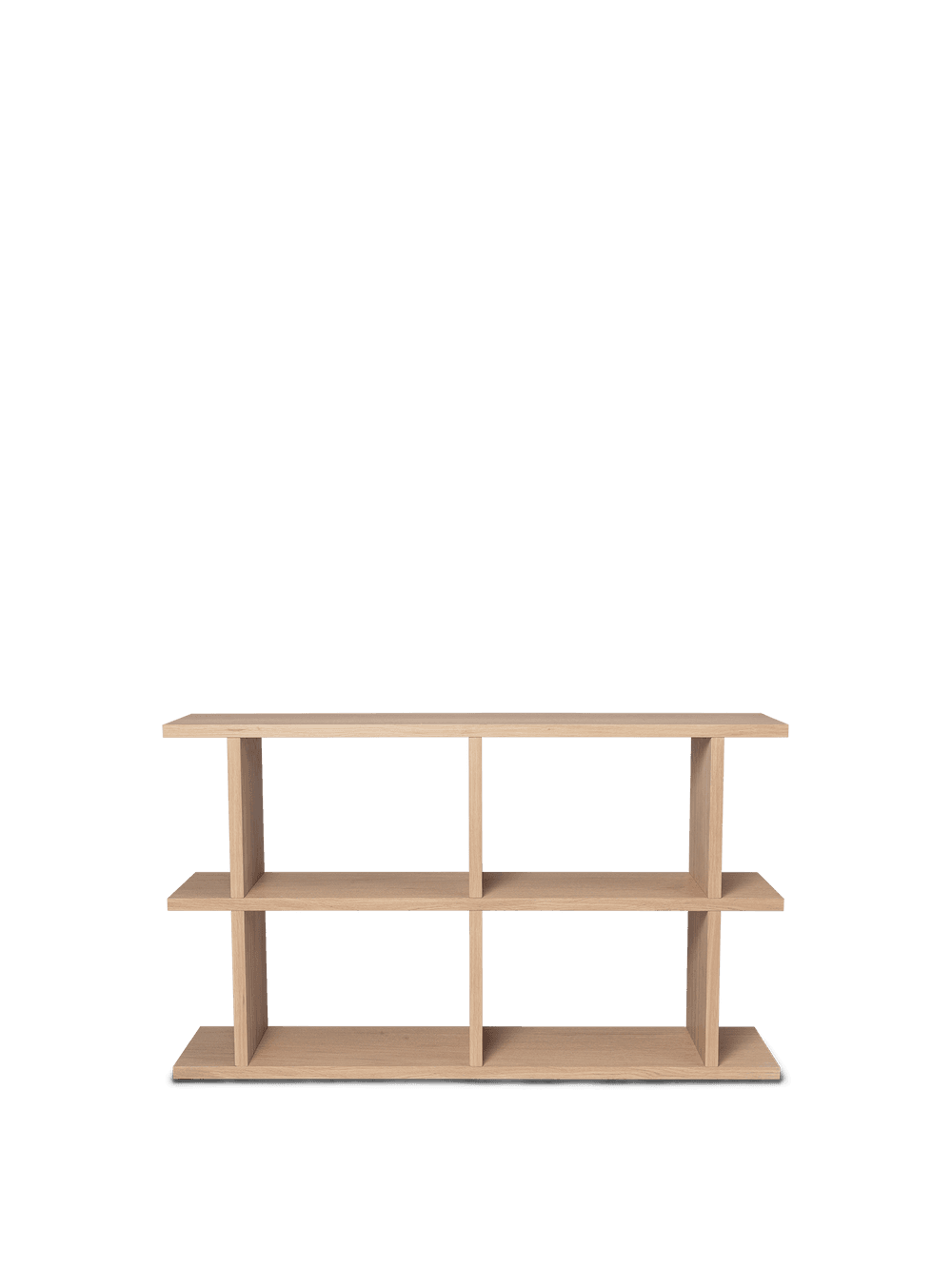Ferm Living Kona Bookcase - 2x2 - Natural Oak Veneer — фото 2