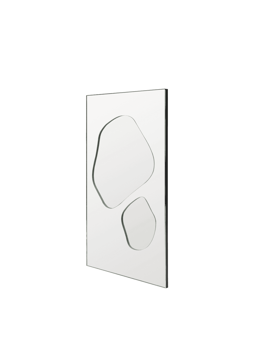 Ferm Living Folia Mirror - Medium - Silver — фото 4