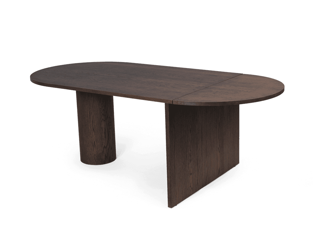 Ferm Living Pylo Dining Table - Dark Stained Oak — фото 4