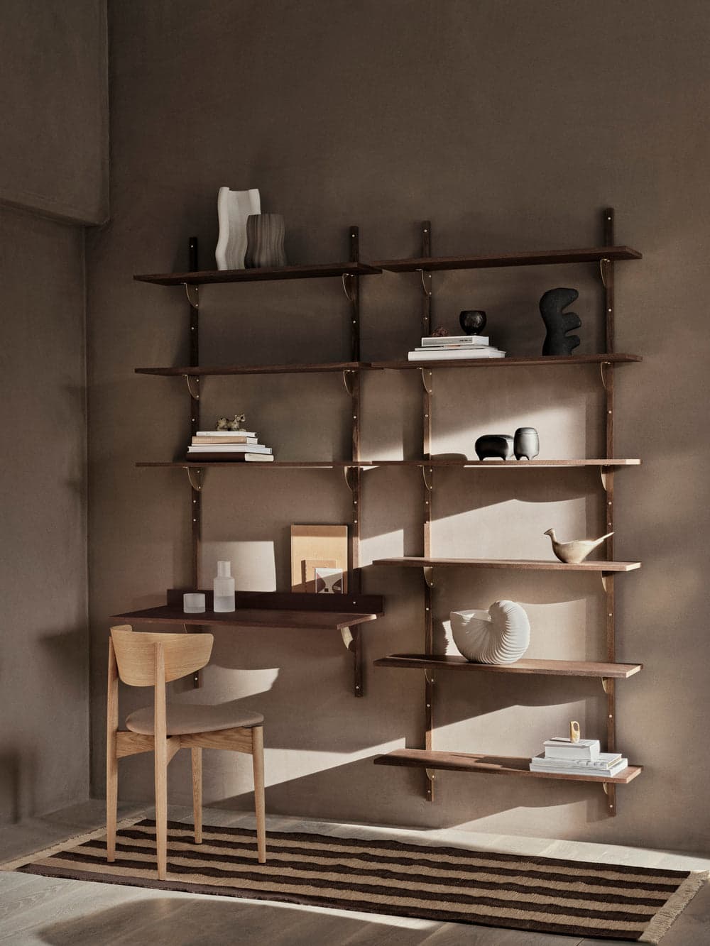 Ferm Living Ives Runner - Tan/Chocolate — фото 3