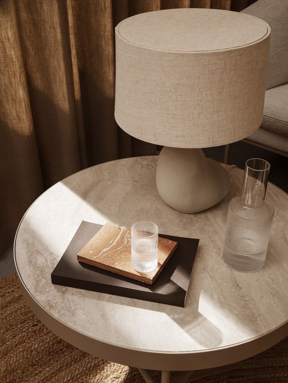 Ferm Living Hebe Lamp Base - Small - Off-White — фото 3