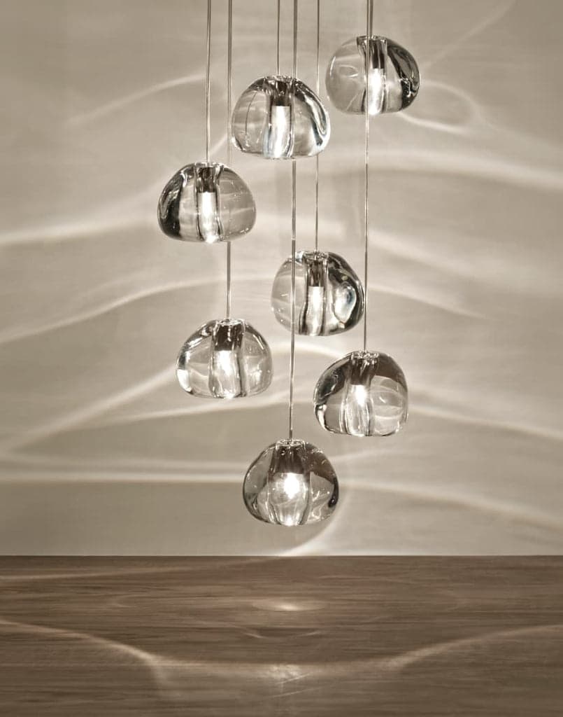 Terzani Mizu 7 light pendant — фото 5