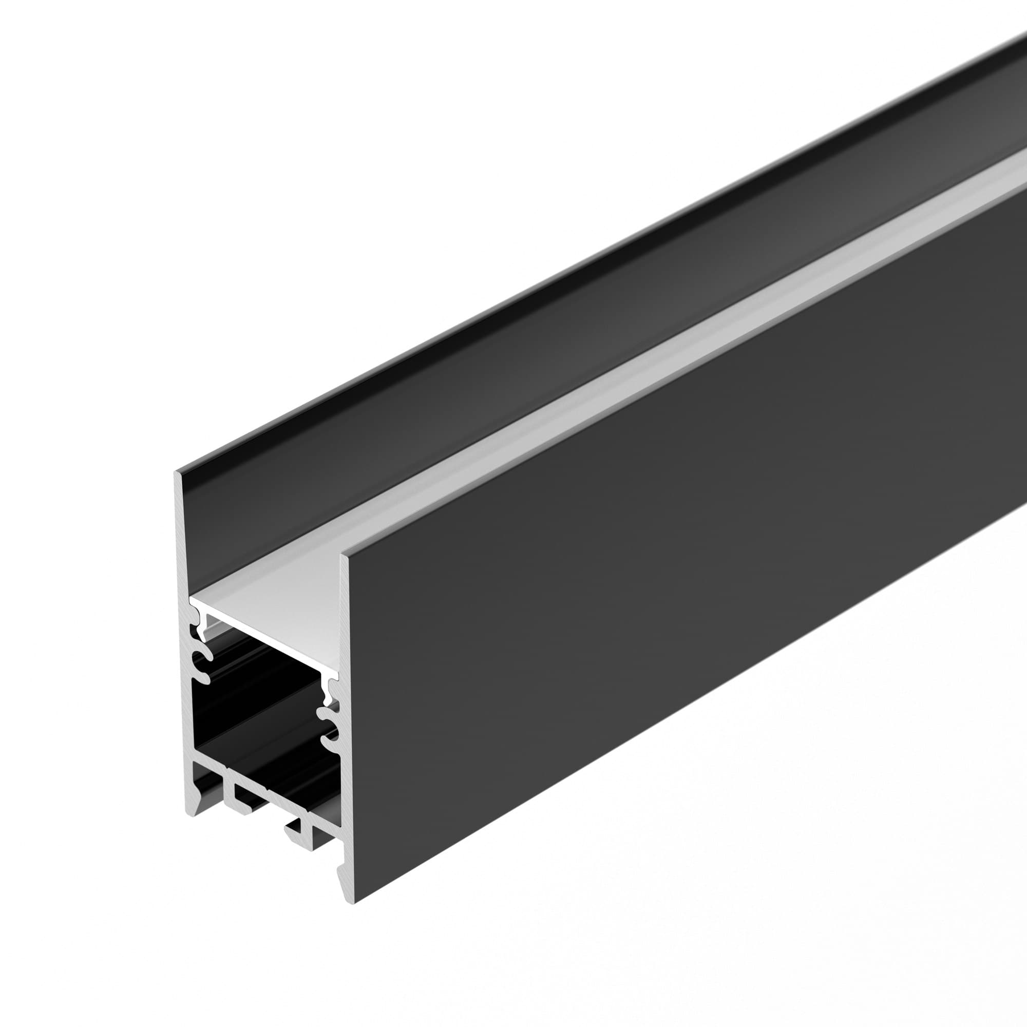 Профиль SL-COMFORT-2542-2000 ANOD BLACK (Arlight, Алюминий) 031729