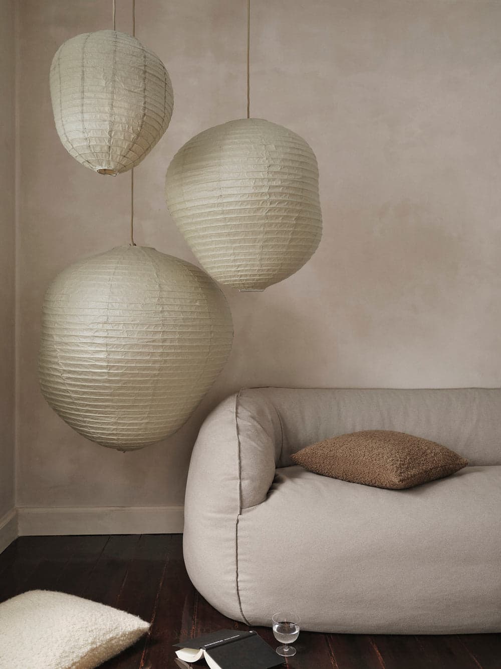 Ferm Living Kurbis Lampshade - 40 - Dark Sage — фото 3