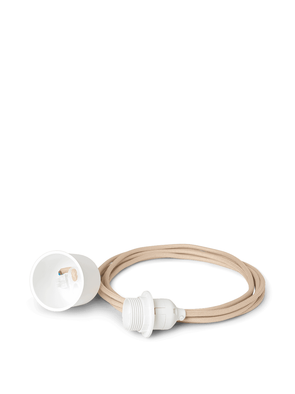 Ferm Living Fabric Cord Set 2m - Pendant - Sand — фото 2