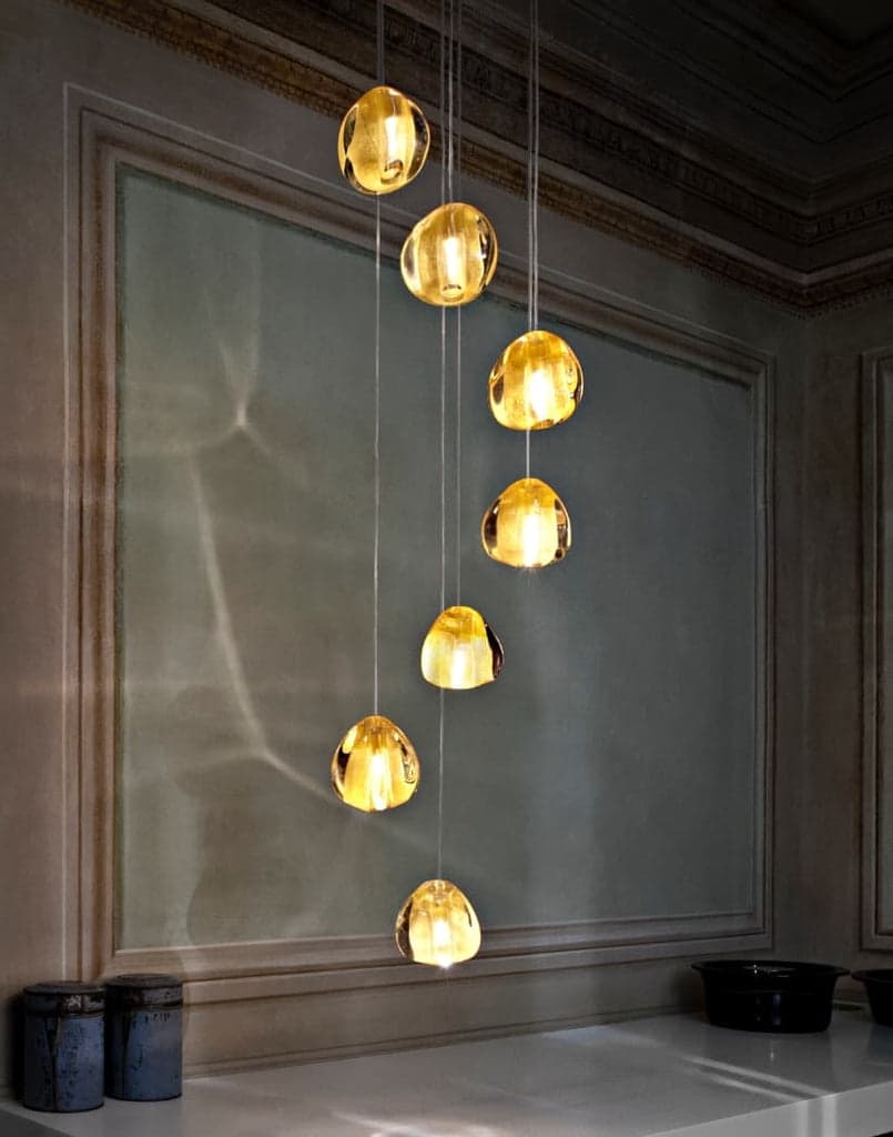 Terzani Mizu 7 light pendant — фото 7