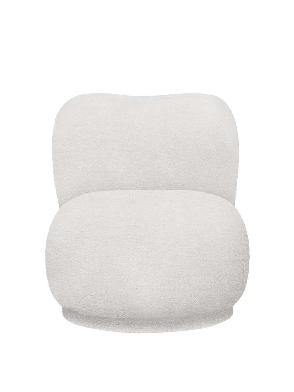 Ferm Living Rico Piccolo Lounge Chair - Bouclé - Off-White — фото 2