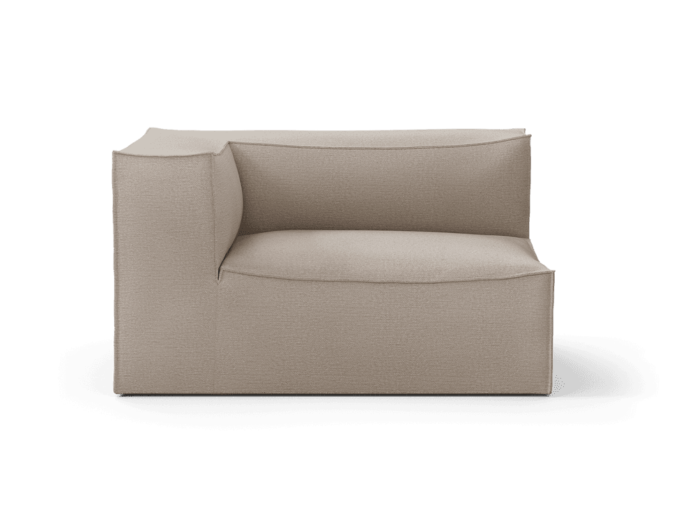 Ferm Living Catena Sofa Armrest Left L400 - Cotton Linen - Natural — фото 2
