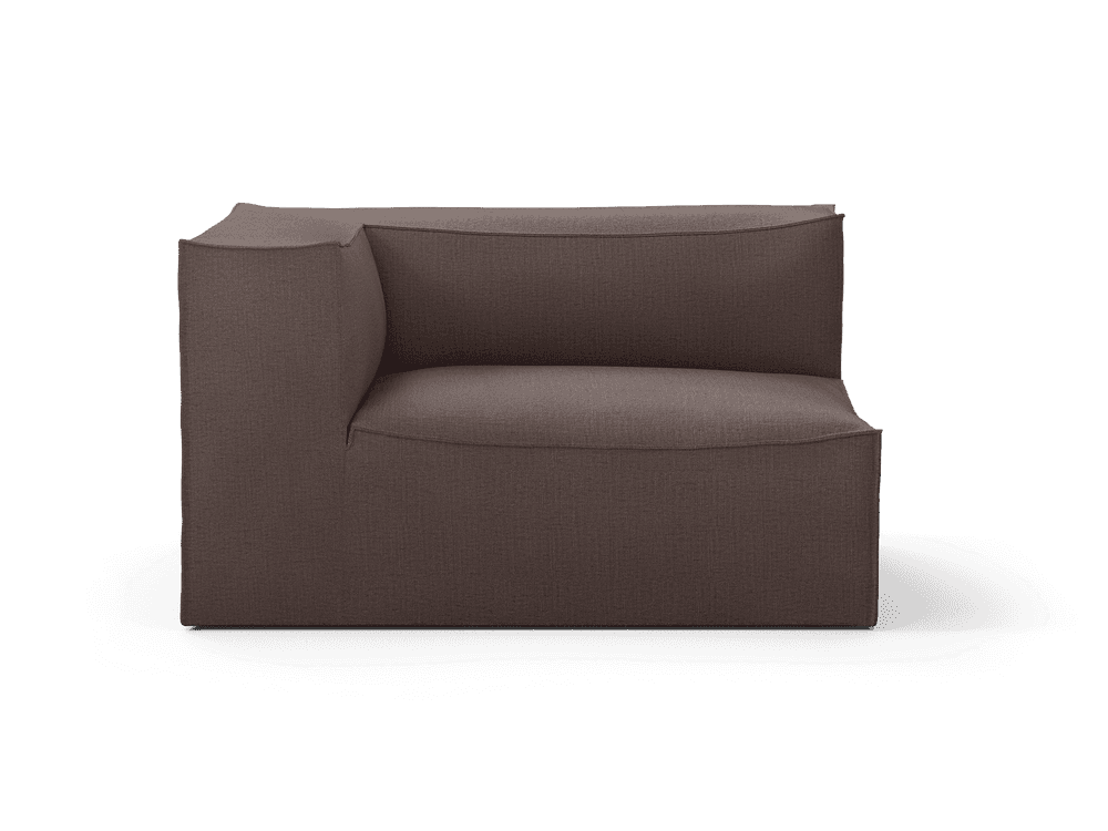 Ferm Living Catena Sofa Armrest Left L400 - Hot Madison - Brown — фото 2