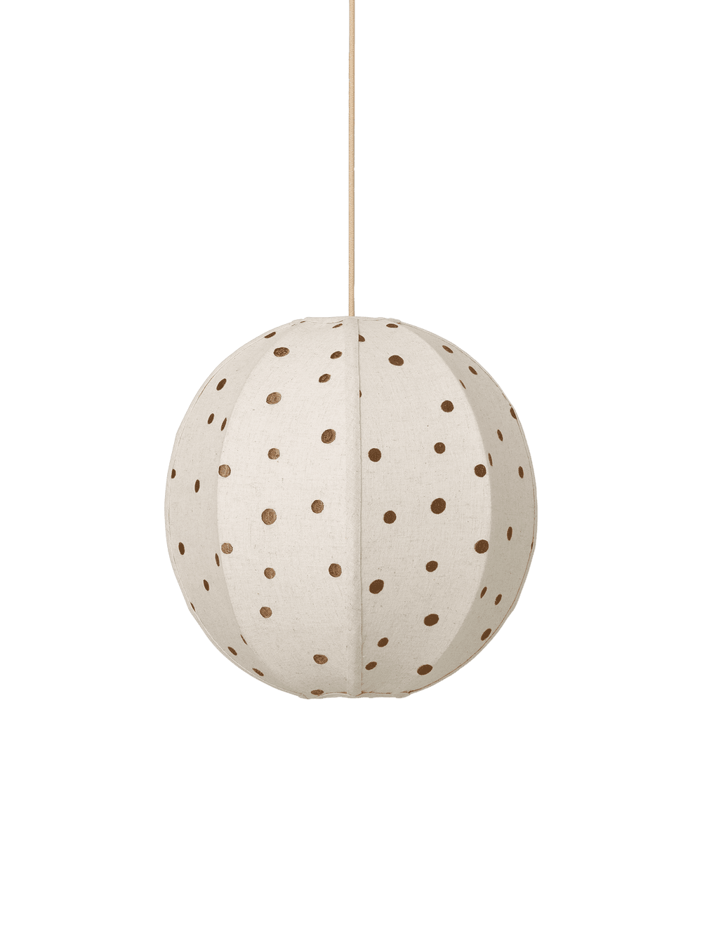 Ferm Living Dots Embroidered Textile Lampshade — фото 4