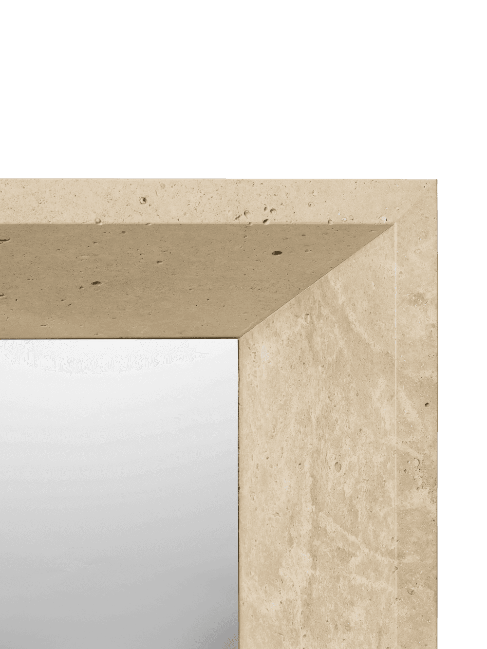 Ferm Living Lancet Mirror - Travertine — фото 6