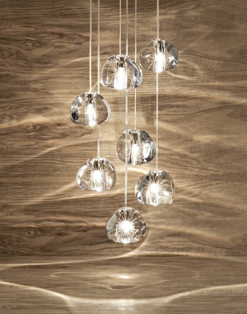 Terzani Mizu 7 light pendant — фото 4