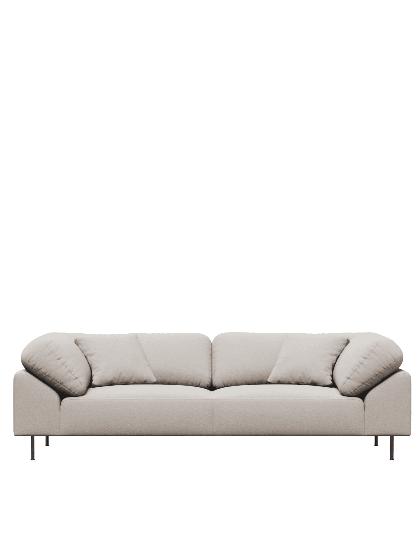 WOUD Collar 2.5-seater - Natural bouclé — фото 2