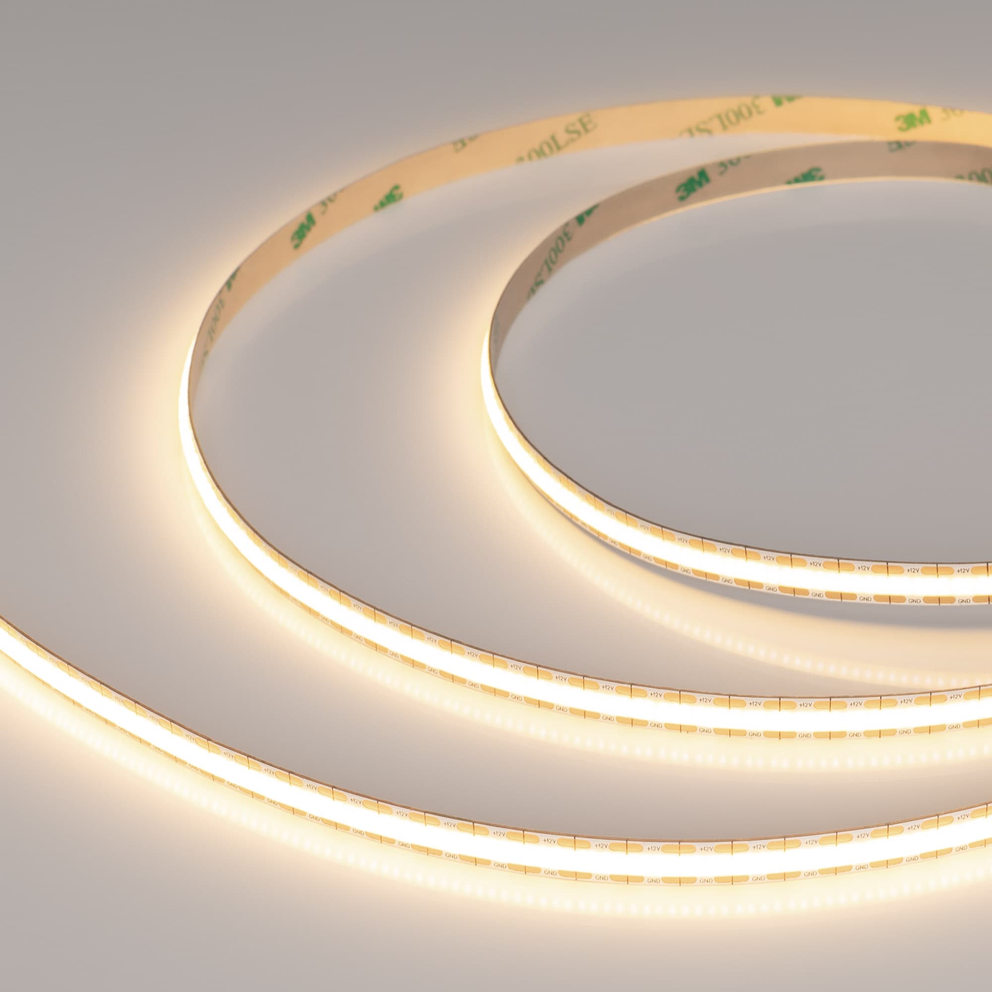 Светодиодная лента COB-X528-8mm 12V Warm3000 (11 W/m, IP20, CSP, 5m) (Arlight, -) 041794 — фото 2