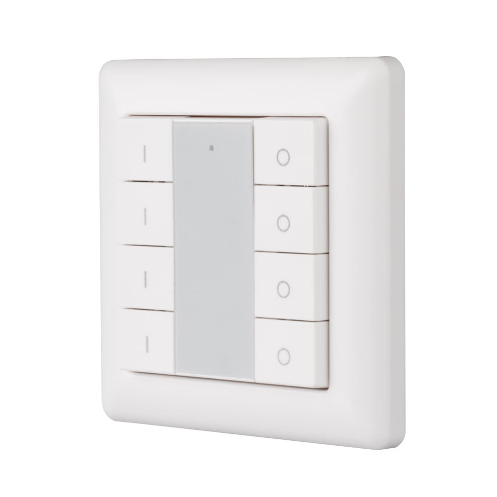 Панель Knob SR-KN9550K8-UP White (KNX, DIM) (Arlight, IP20 Пластик, 3 года) 021370 — фото 1